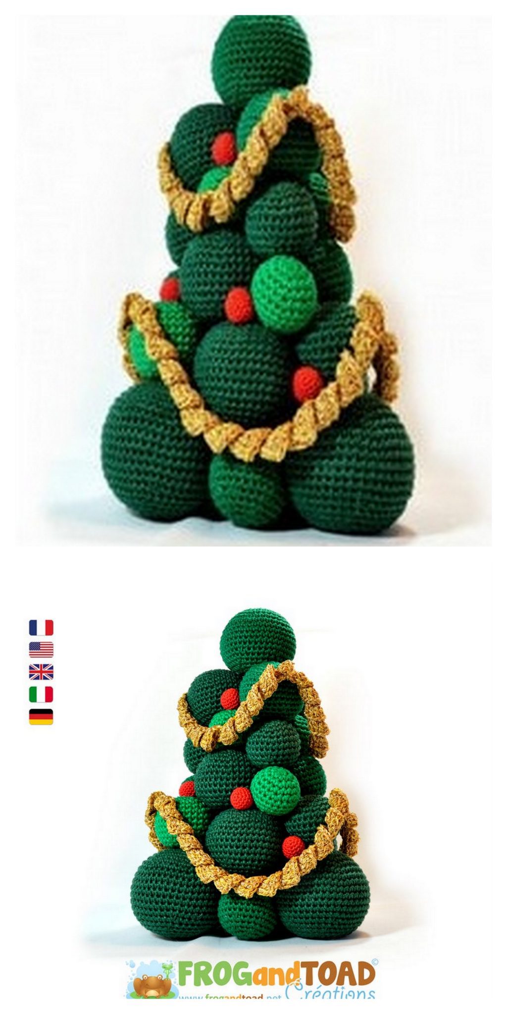 Amigurumi Ribbon Christmas Tree Free Pattern Free Amigurumi Crochet