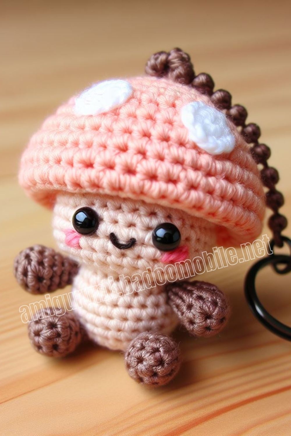 Amigurumi Mushroom Keychain Free Pattern 1 Free Amigurumi Crochet