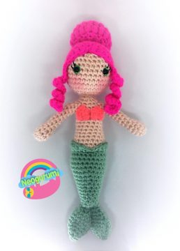 Mia the Amigurumi Mermaid Crochet Free Pattern