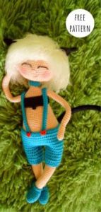 Amigurumi Girl Cat Free Pattern