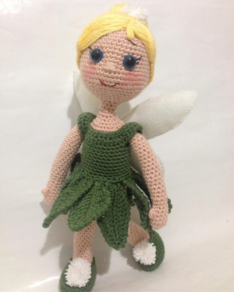 Amigurumi Tinkerbell Free Crochet Pattern (DISNEY) Free Amigurumi Crochet