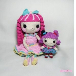 Amigurumi Crochet Doll LalaLoopsy Model 3 Free Pattern
