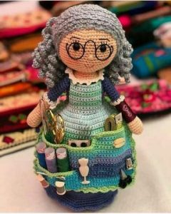 Amigurumi Crochet Doll Sara Free Pattern