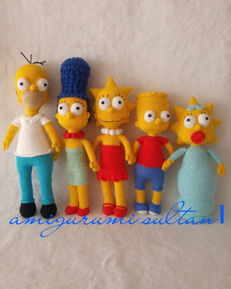 Amigurumi Crochet Bart And Lisa Simpson Free Patterns - Free Amigurumi ...