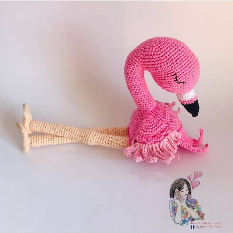 Amigurumi Flamingo Free Pattern - Free Amigurumi Crochet