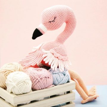 Amigurumi Flamingo 4