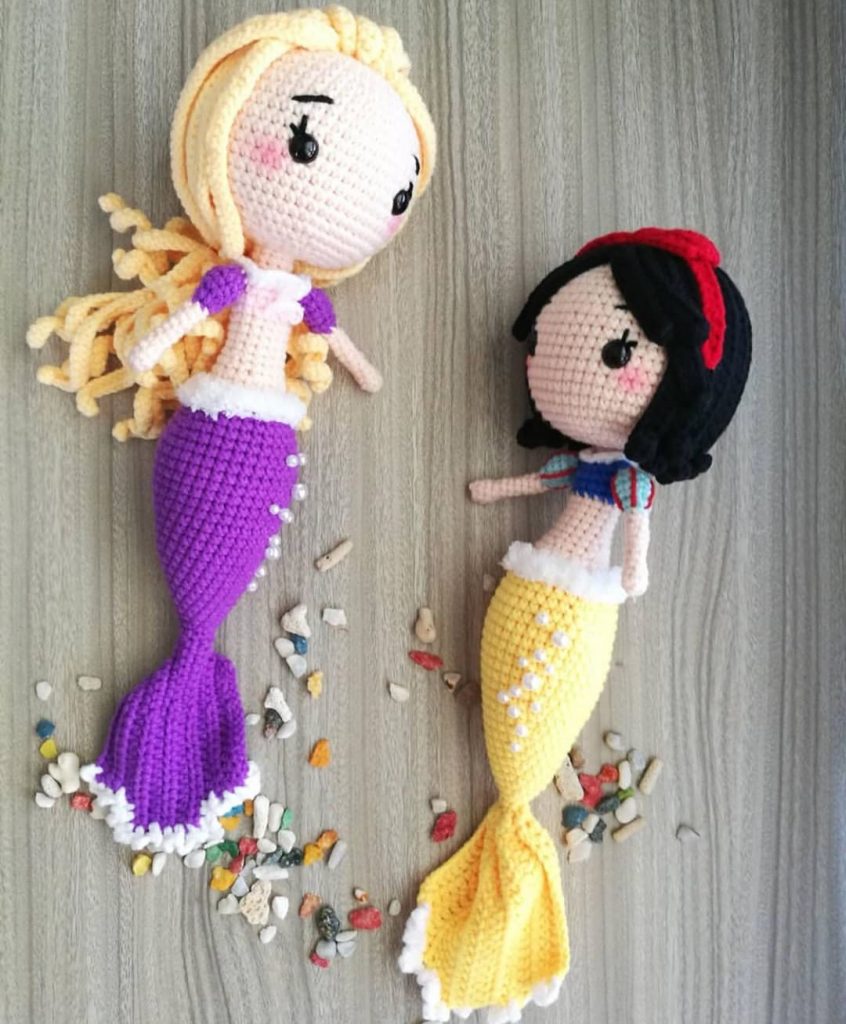 Amigurumi Mermaid Doll 16