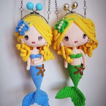 Amigurumi Mermaid Doll 24