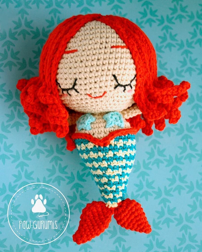 Amigurumi Mermaid Doll 6