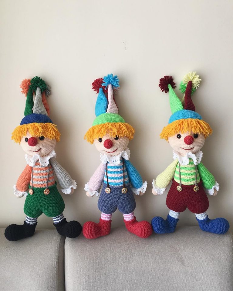 Amigurumi Clown Free Pattern Free Amigurumi Crochet