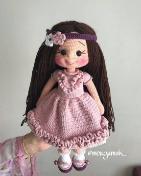 Amigurumi Eva Doll Crochet Free Pattern - Free Amigurumi Crochet