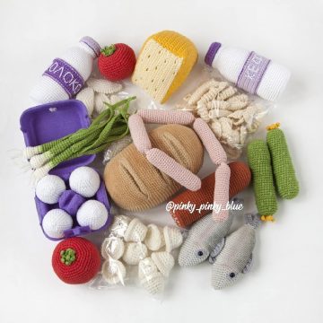 Amigurumi Vegetables And Food 19