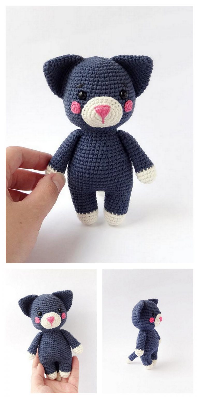 Amigurumi Black Cat Free Pattern - Free Amigurumi Crochet