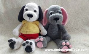 Amigurumi Meet the Cuddle Me Puppy Free Pattern