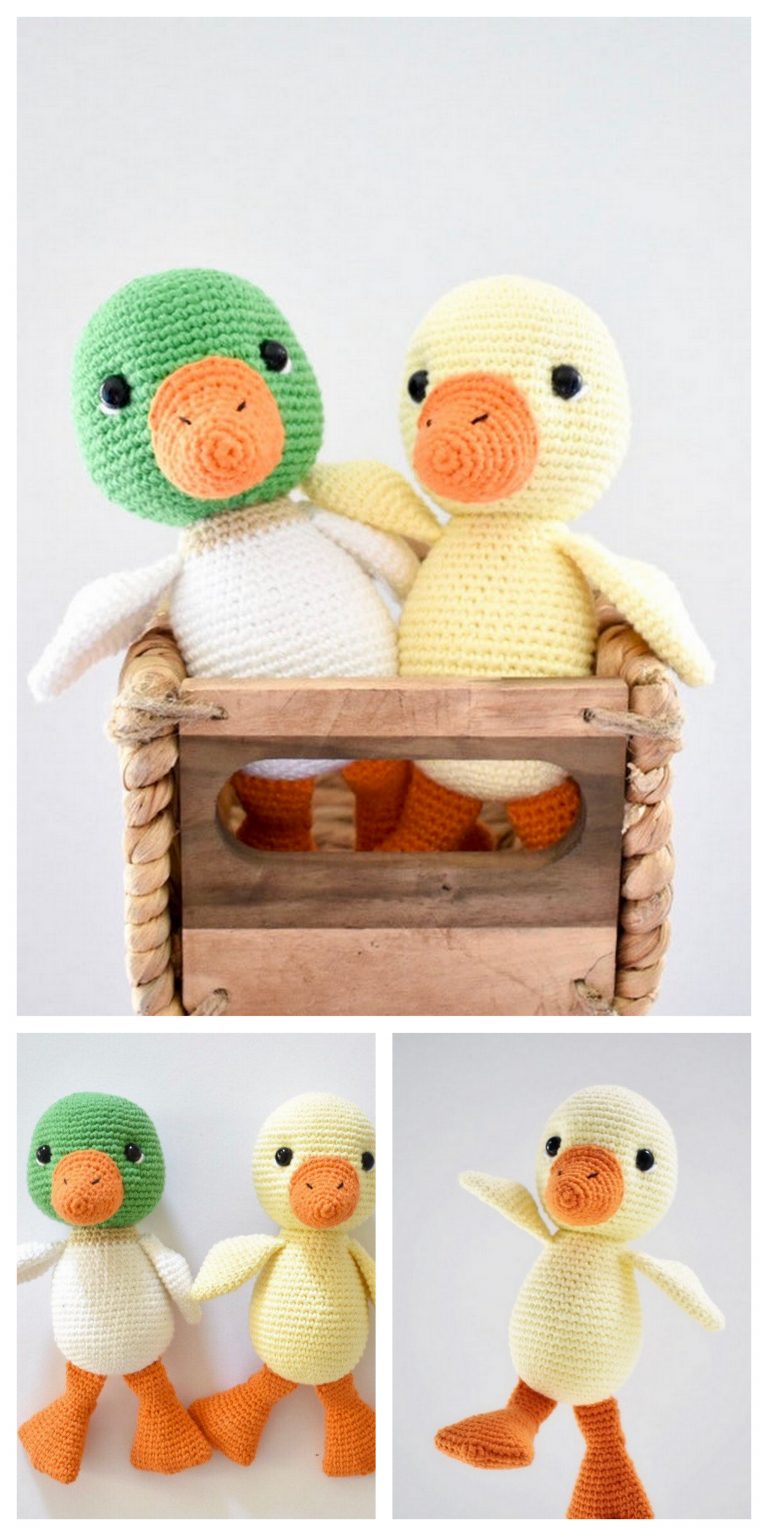 Amigurumi Ducks Girlfriend Scheme Description Free Pattern - Free ...