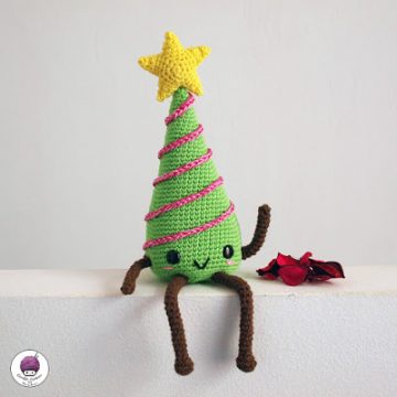 Amigurumi Christmas Tree Kawaii Free Crochet Pattern