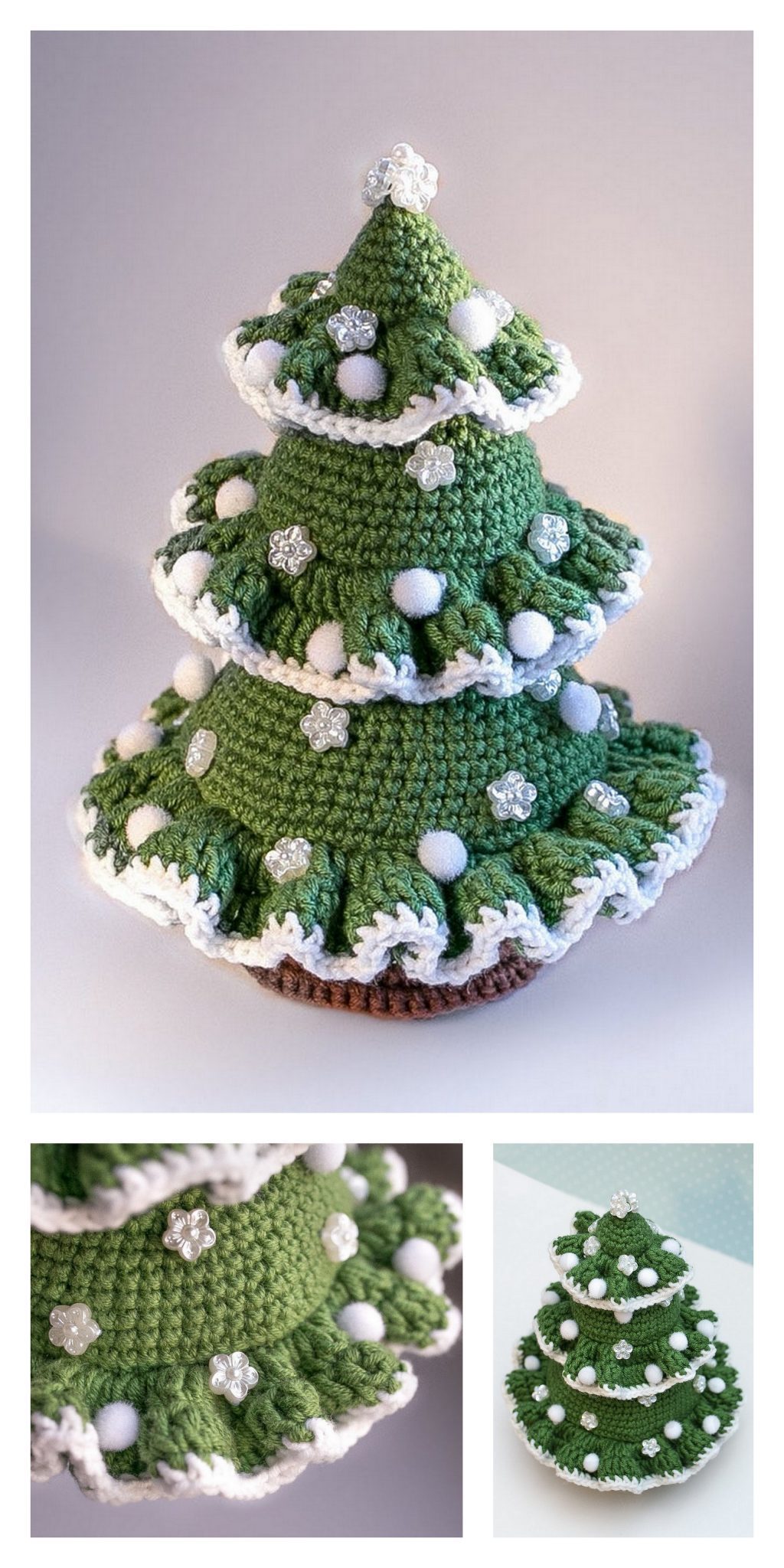 Amigurumi Gingerbread Tree Free Pattern - Free Amigurumi Crochet