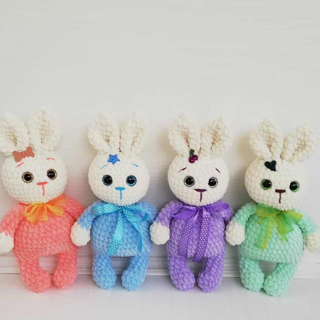 Amigurumi Crochet Plush Bunny Free Pattern