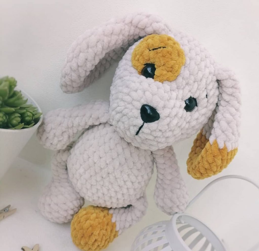 Amigurumi Crochet Plush Dog Free Pattern