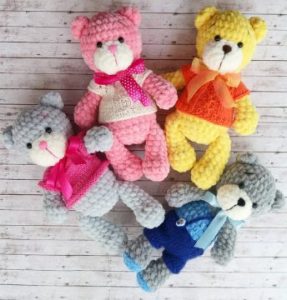 Amigurumi Crochet Teddy Bear Free Pattern