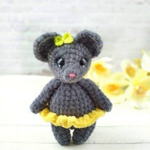Amigurumi Sweet Mouse Free Pattern
