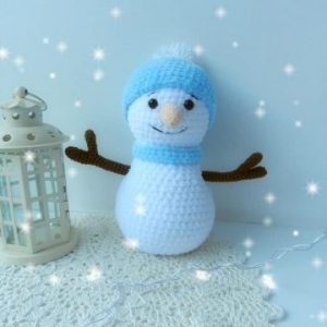 Amigurumi Crochet Snowman Free Pattern