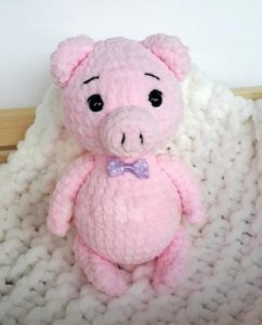 Amigurumi Plush Pig Free Pattern