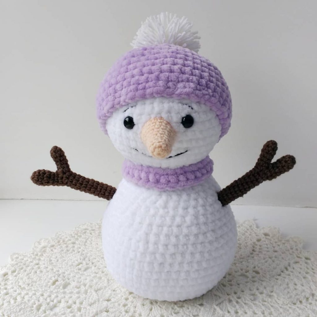 Amigurumi Crochet Snowman Free Pattern