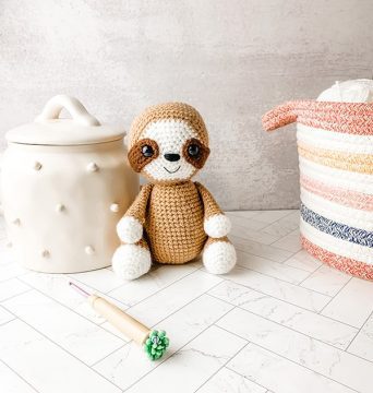 Amigurumi Crochet Sloth Free Pattern