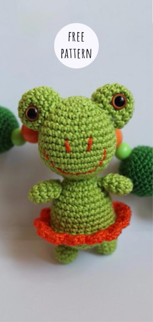 Amigurumi Little Frog Free Pattern