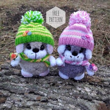 Amigurumi Funny Puppies Free Pattern