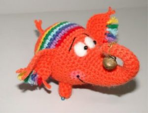 Amigurumi Rainbow Elephant Free Pattern