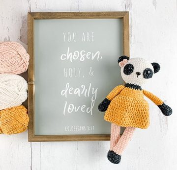 Amigurumi Crochet Panda Free Pattern