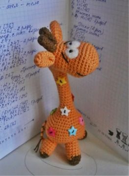 Amigurumi Small Giraffe Free Pattern