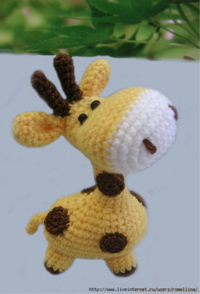 Amigurumi Crochet Giraffe Free Pattern