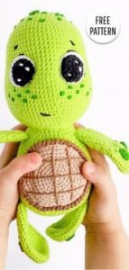 Amigurumi Cute Turtle Free Pattern