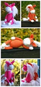 Amigurumi Rainbow Horse Free Pattern