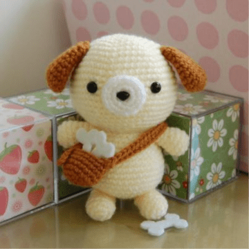 Amigurumi Cute Small Dog Free Pattern