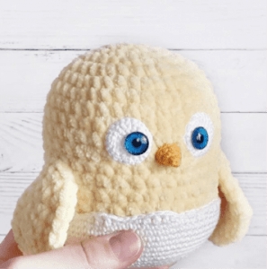 Amigurumi Inshell Stuffed Chicken Free Pattern