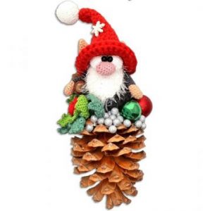 Amigurumi Cute Sawdust Santa Claus Free Pattern