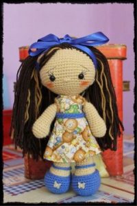 Amigurumi Head Doll Free Pattern
