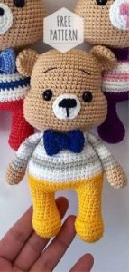 Amigurumi Lovely Bear Free Pattern
