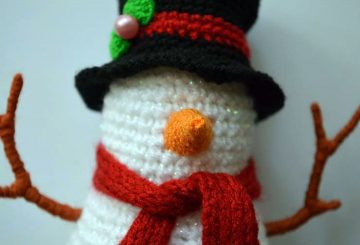Amigurumi Little Lovely Snowman Free Pattern