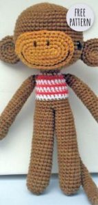 Amigurumi Cute Monkey Free Pattern