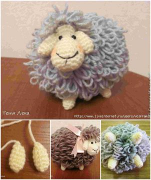 Amigurumi Lovely Sheeps Free Pattern