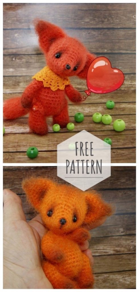 Amigurumi Small Cute Fox Free Pattern