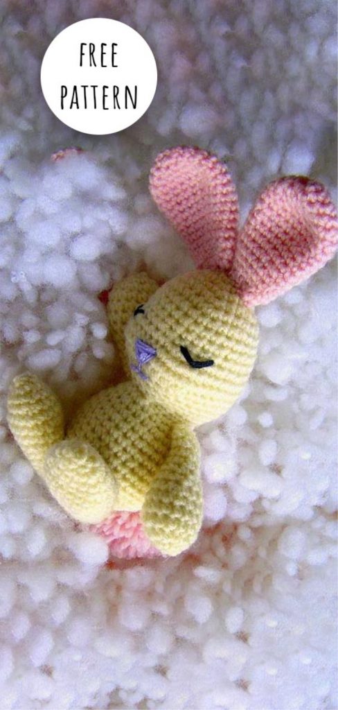 Amigurumi Baby Bunny Free Pattern