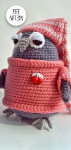 Amigurumi Sleepy Owl Free Pattern