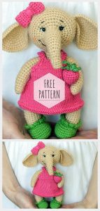 Amigurumi Lovely Elephant Free Pattern