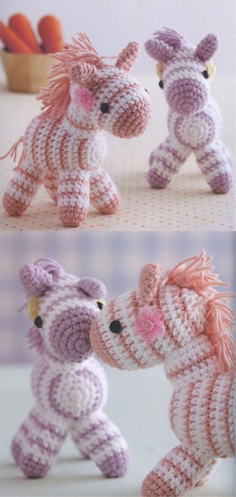 Amigurumi Small Zebra Free Pattern